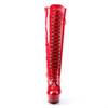 Pleaser - DELIGHT2023 Kniehoge laarzen - Rood Product image